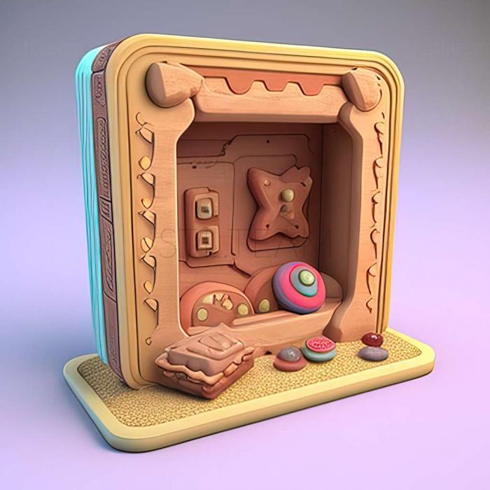 3D model Pastelia Stories game (STL)